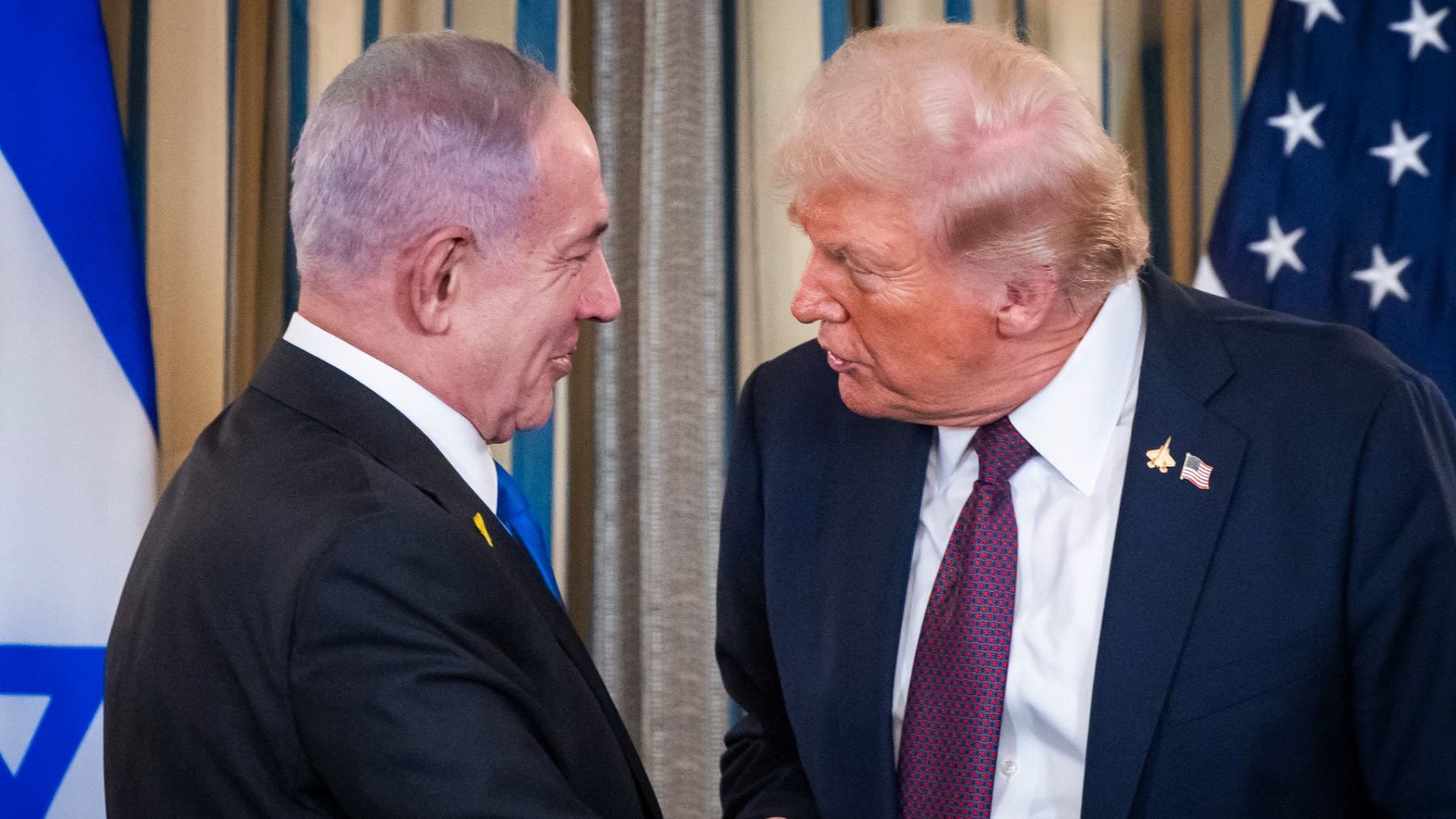 Benjamin Netanyahu y Donald Trump. (Ep)