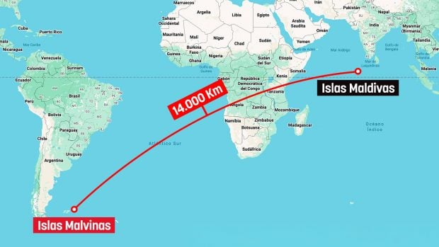 Maldivas, islas Malvinas, Ram&oacute;n Espinar, TVE, Directo al grano