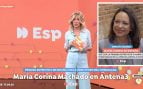María Corina Machado, Susanna Griso, Ana Rosa Quintana, Antena 3, Telecinco, Espejo Público, El Programa de Ana Rosa