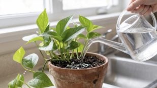 regar con agua del grifo