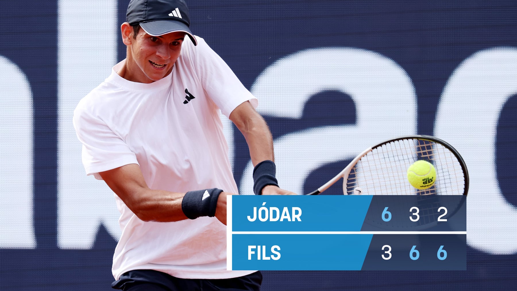 Fils acaba con el sueño de Rafa Jódar en el Conde de Godó