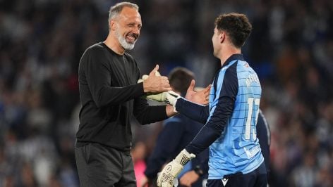 Marrero con Matarazzo. (Getty)