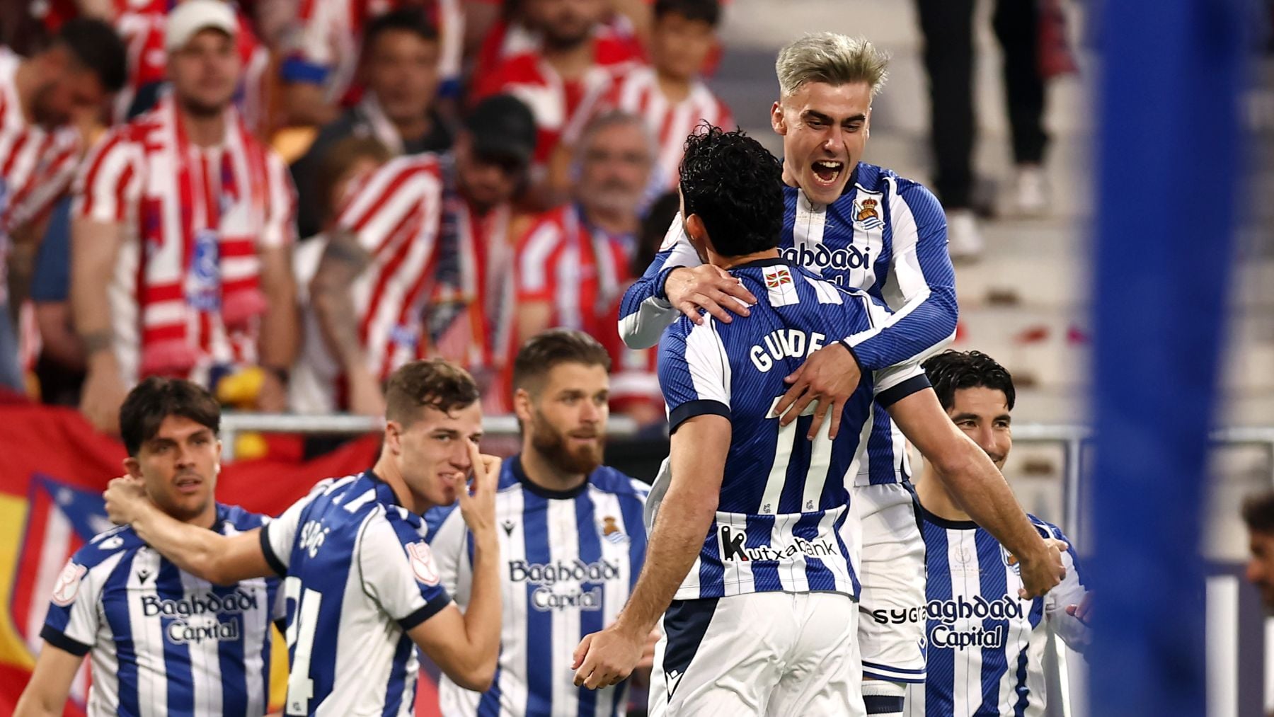 Nunca 13 segundos dieron para tanto: Barrenetxea adelanta a la Real Sociedad en la final de Copa
