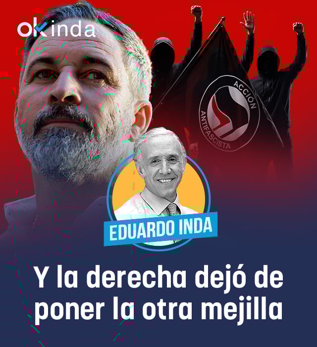 Y la derecha dejó de poner la otra mejilla