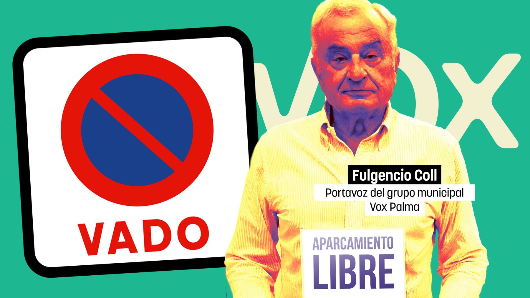 Vox reinventa el vado en Palma: exige aparcamiento libre en los de los comercios fuera del horario laboral