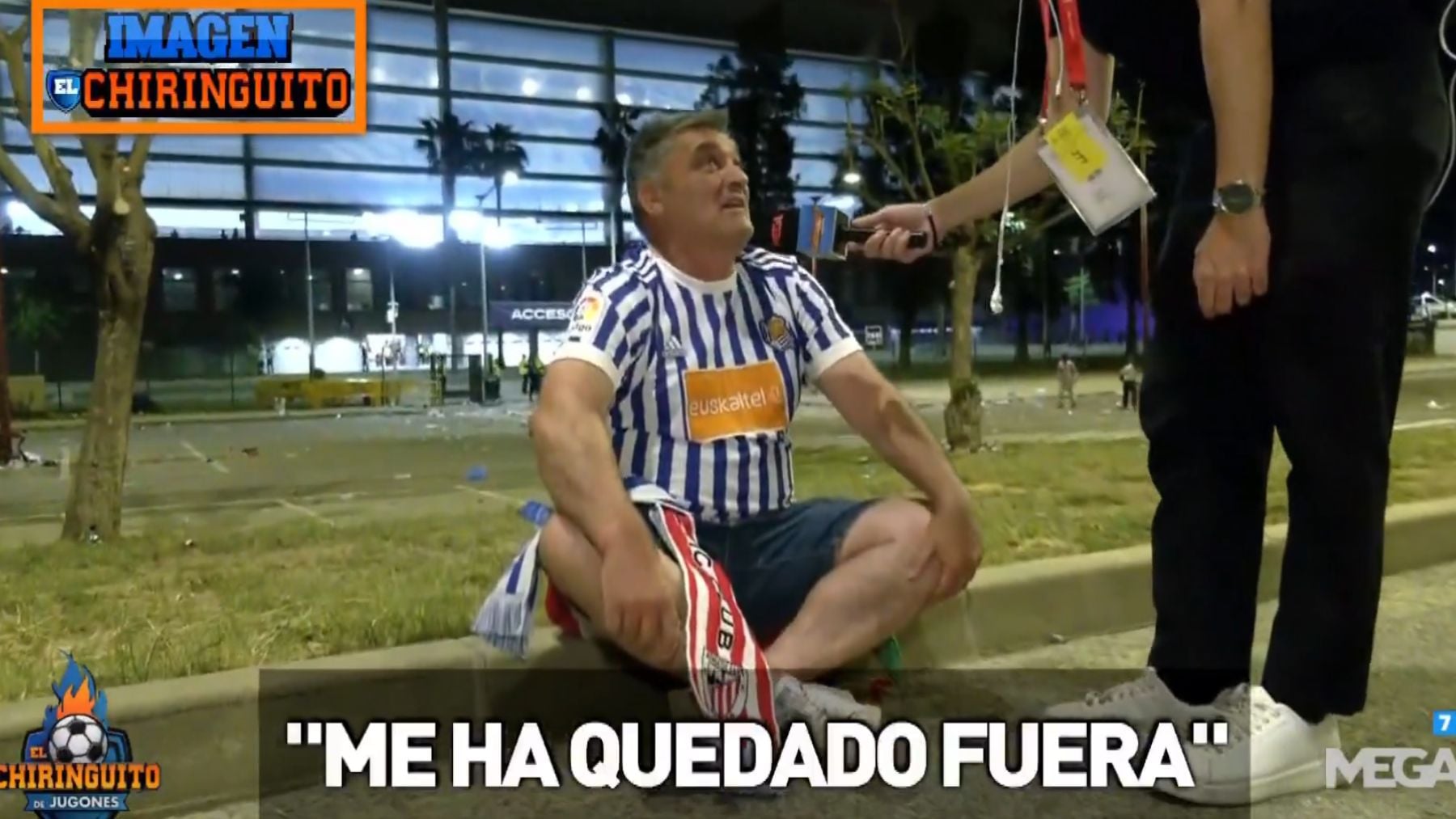 La historia más viral de la Copa del Rey: un padre se queda fuera de la final para que entren su mujer y su hija