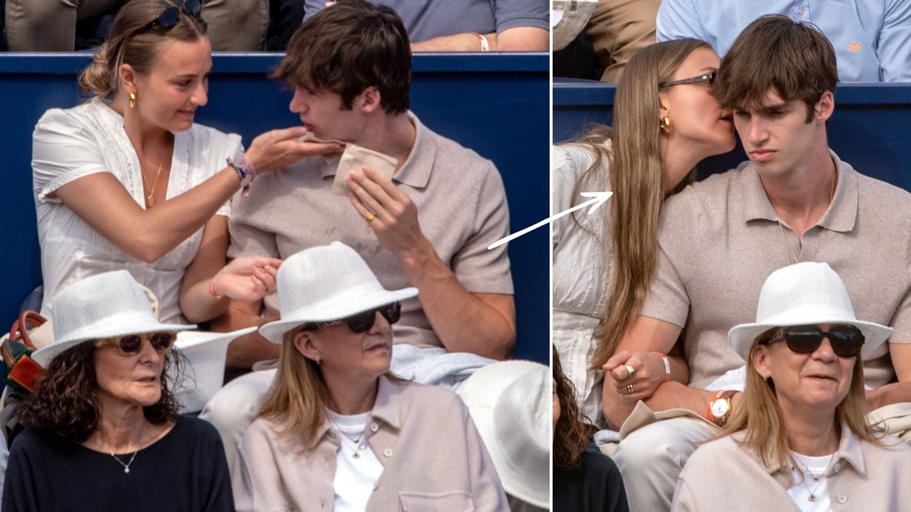 Cariñitos a espaldas de la infanta Cristina: Pablo Urdangarin y Johanna, cómplices en el Conde de Godó