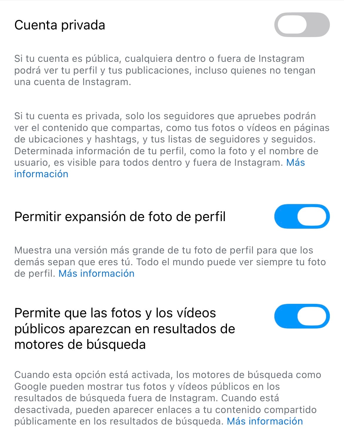 privacidad Facebook X Instagram TikTok