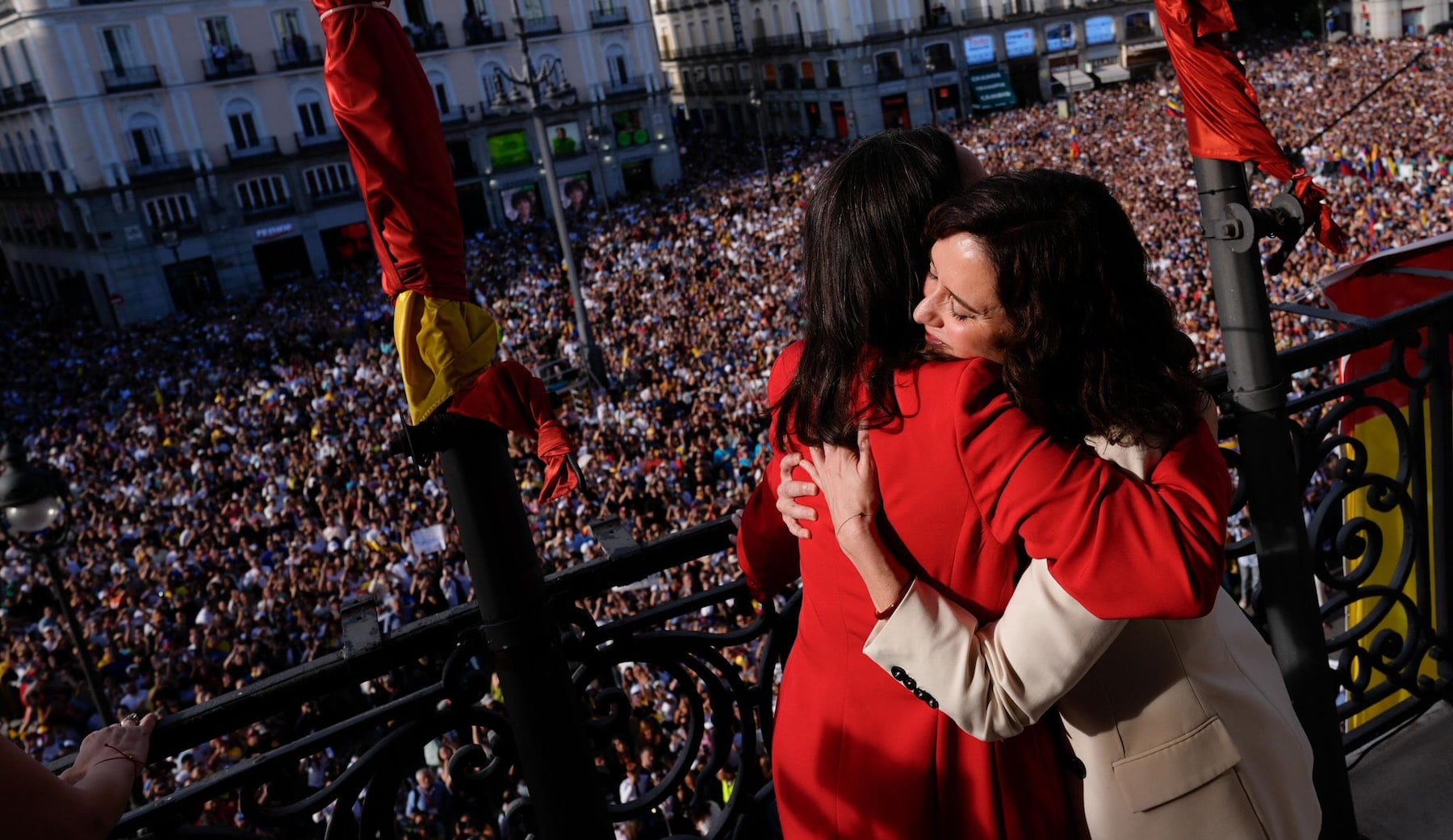 Delcy brama por la masiva manifestación de Sol: la tacha de fascista por los gritos de ¡Fuera la mona!