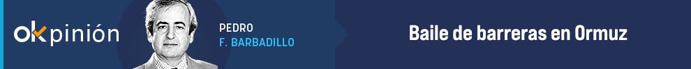 Baile de barreras en Ormuz