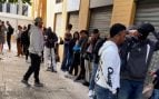 Inmigrantes ilegales en Sevilla.