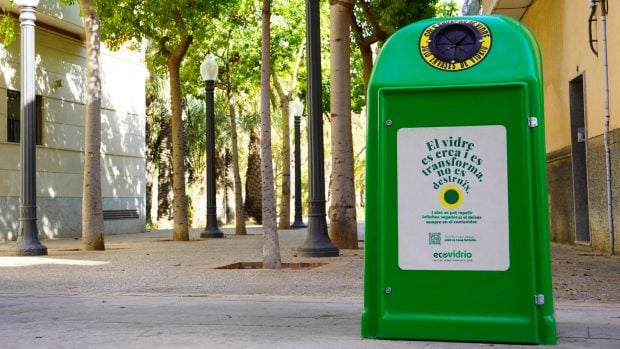 contenedor Ecovidrio