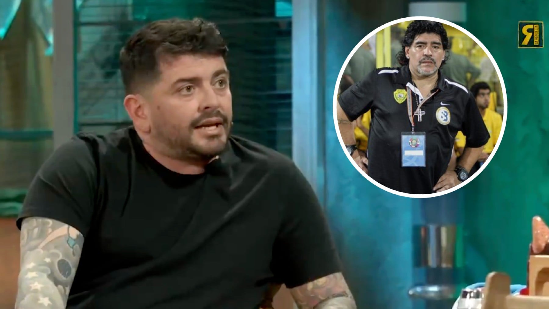 El hijo de Maradona en