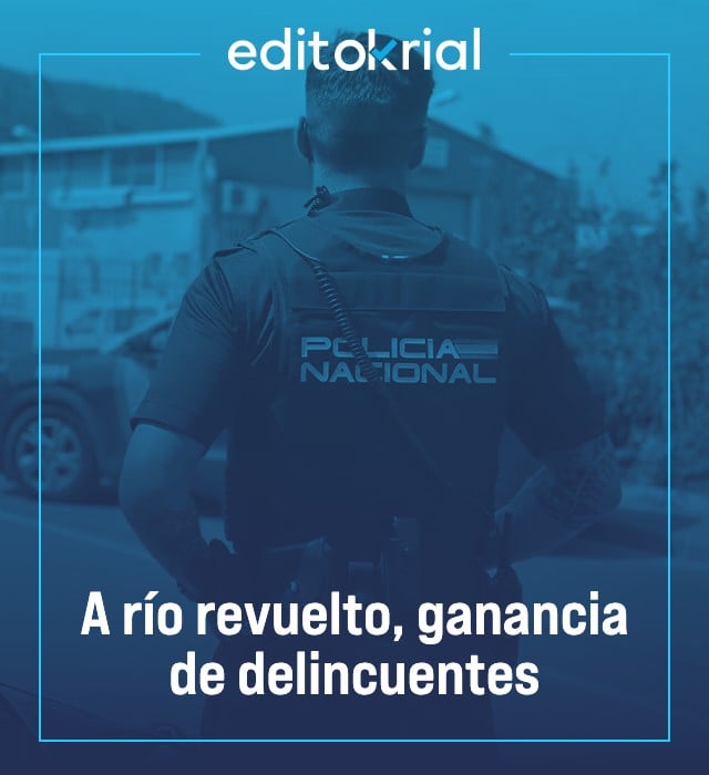 A río revuelto, ganancia de delincuentes