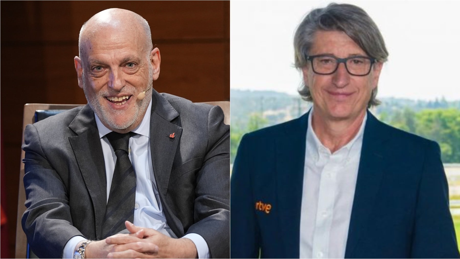 Javier Tebas arremete contra TVE por blanquear los pitos al himno de España: No es libertad de expresión