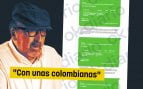 Koldo García, colombianas