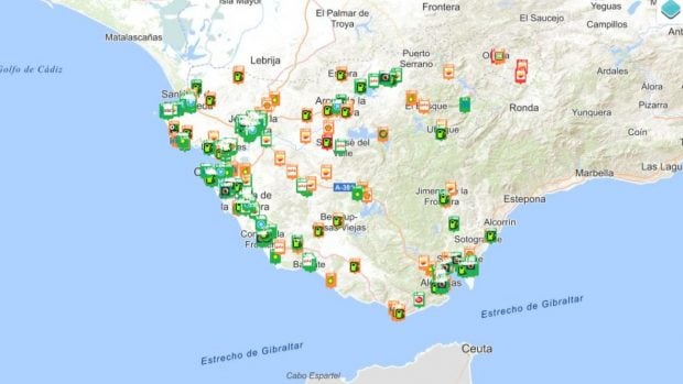 precio gasolina 23 abril Andaluc&iacute;a