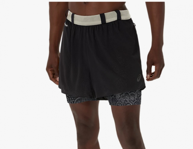 Pantal&oacute;n corto Asics Metarun 4in 2-n-1 short