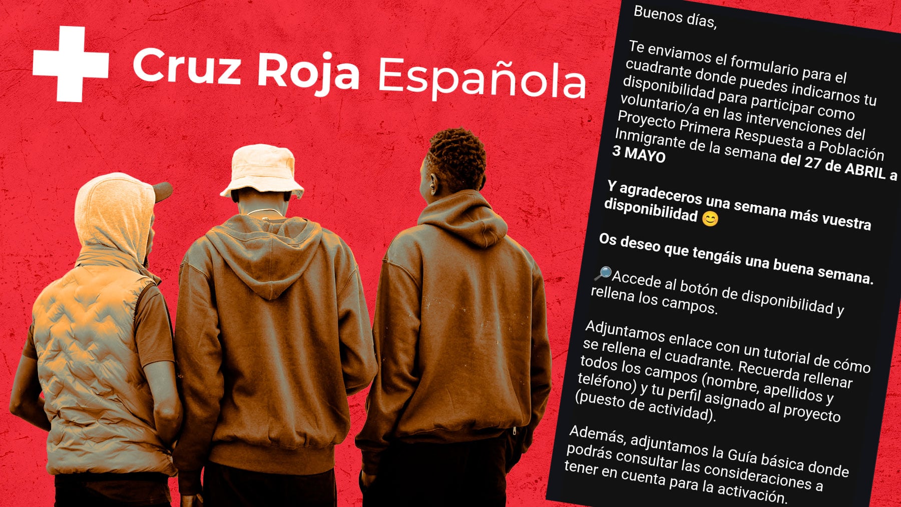 Cruz Roja alerta a sus voluntarios de una nueva oleada de pateras a Baleares del 27 de abril al 3 de mayo