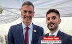 Pedro Sánchez y Alexandre Pupo.