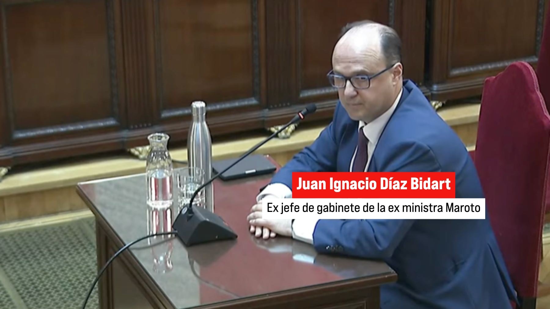 El jefe de gabinete de Maroto ratifica en el Supremo la reunión de la ministra con Aldama destapada por OKDIARIO