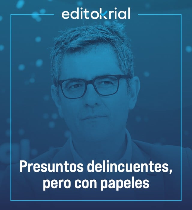 Presuntos delincuentes, pero con papeles