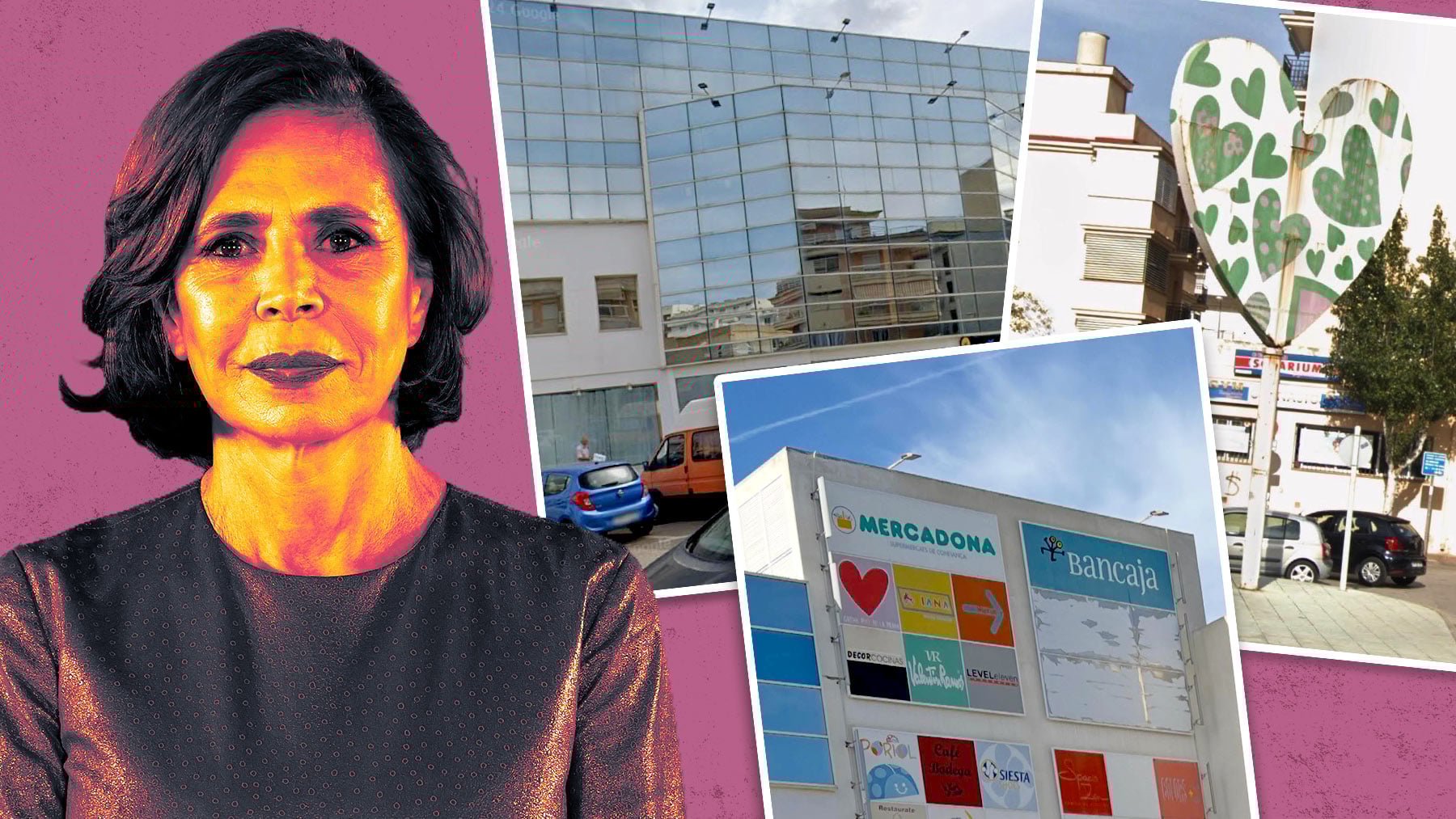 El edificio diseñado por Ágatha Ruiz de la Prada en Mallorca que se cae a trozos: «Es una auténtica basura»