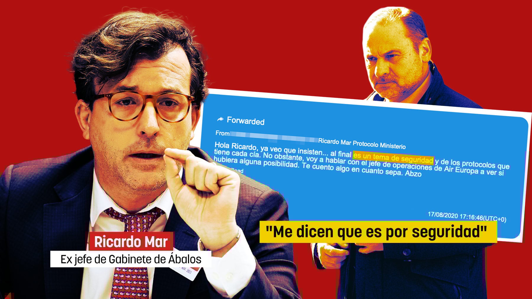 El jefe de gabinete de Ábalos que declara hoy ayudó a la trama a vender tests: Me dicen que es por seguridad