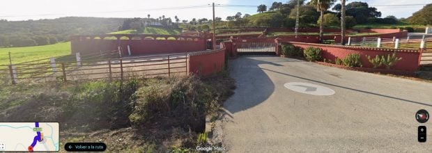 Imagen de Google Maps del exterior de la finca Ambiciones (Google Maps).