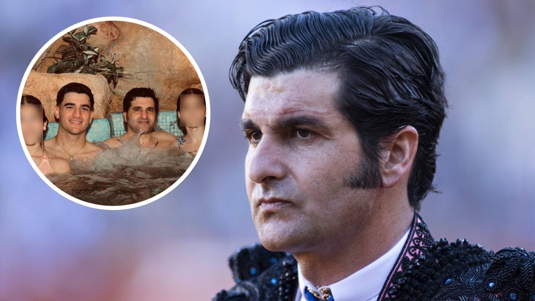 Morante de la Puebla en su faceta más íntima: entre el papel de padre y maestro de sus hijos