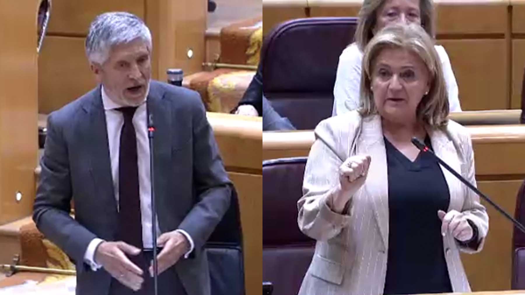 Marlaska oculta al PP en el Senado los informes técnicos que avalarían la eficacia de la baliza