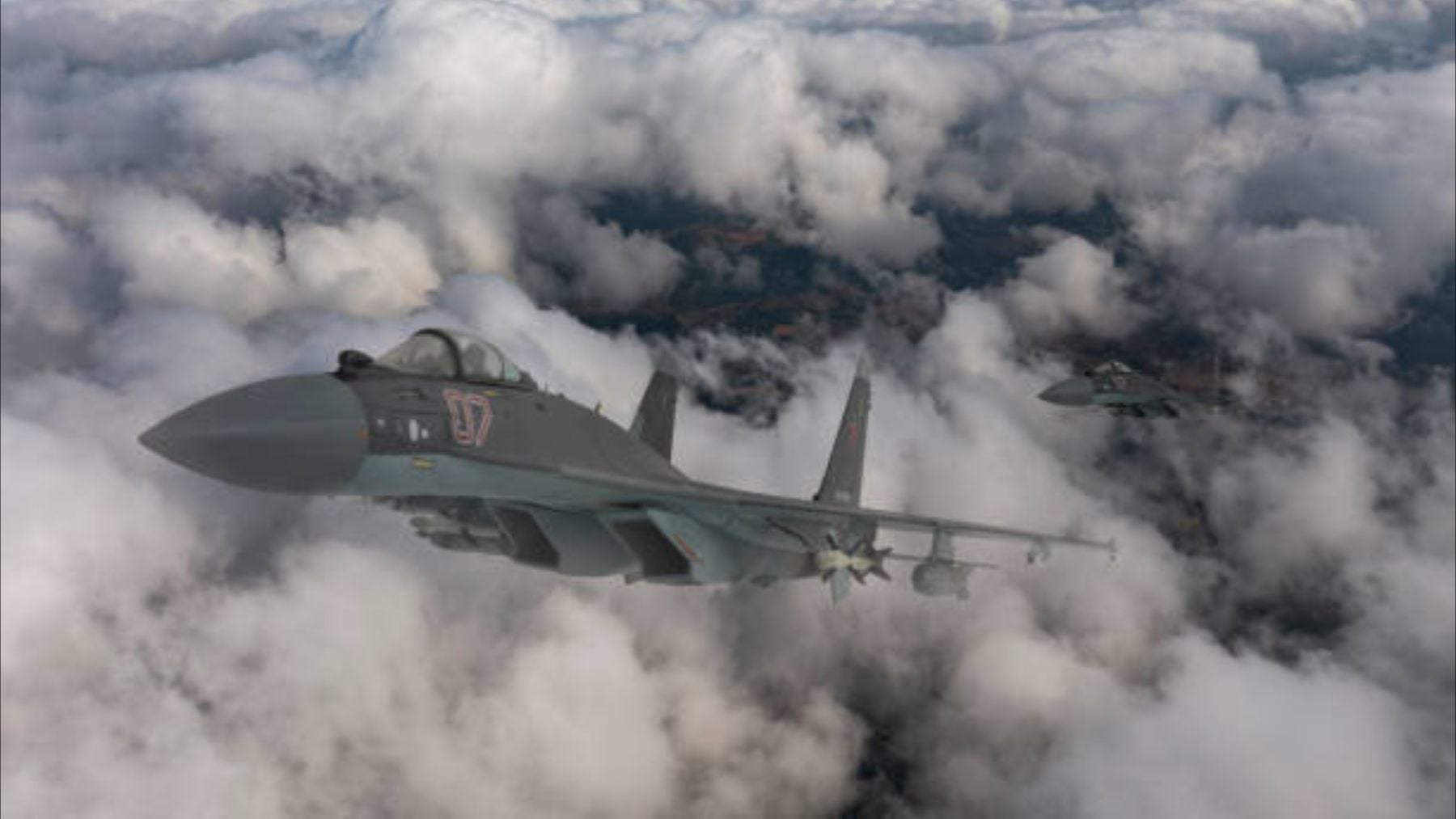 Rusia da un golpe sobre la mesa y confirma: ahora sus cazas SU-35 detectan enemigos a 350 km