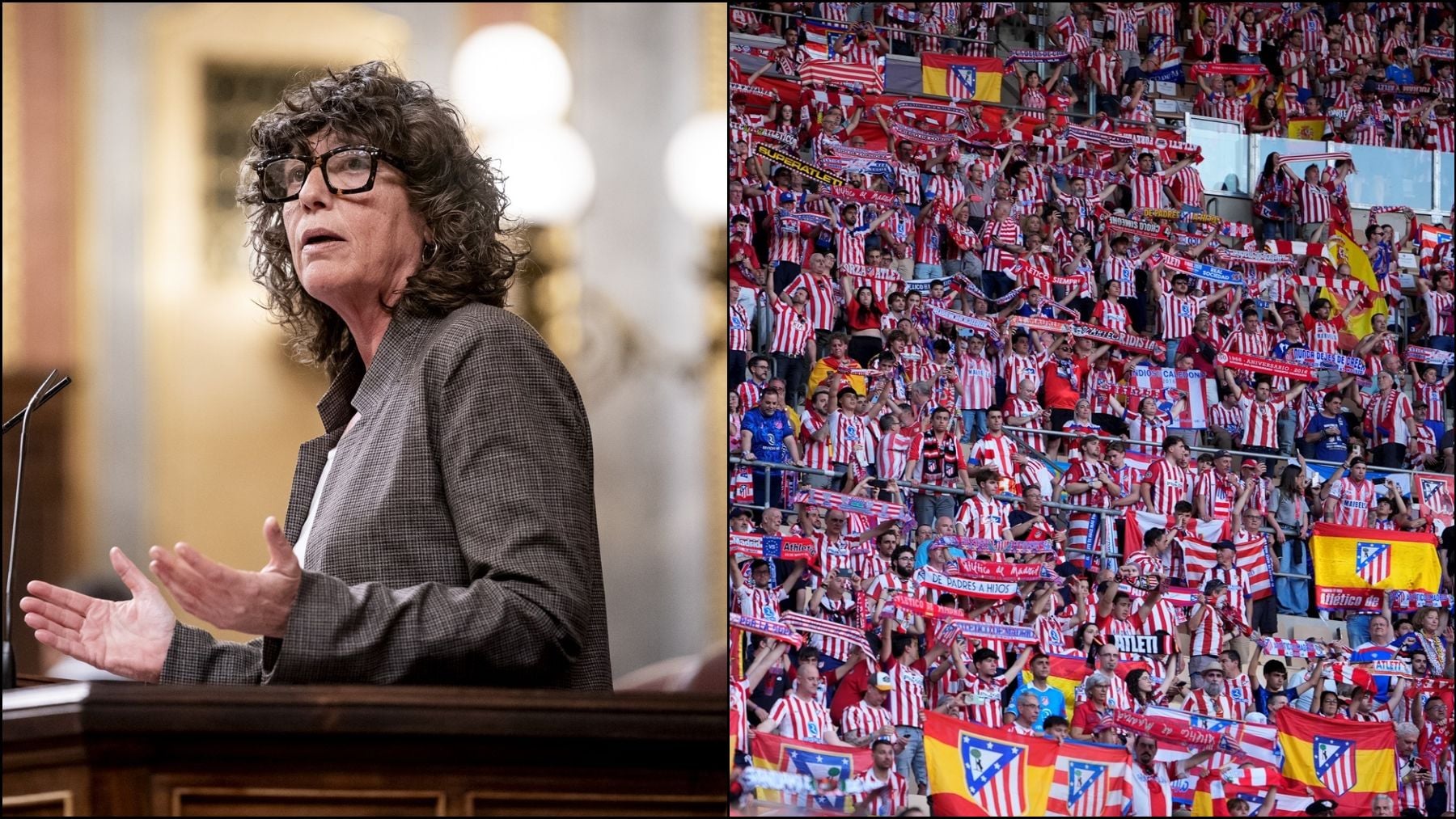 La portavoz de ERC justifica los pitos al himno de España y considera peor el musulmán el que no bote