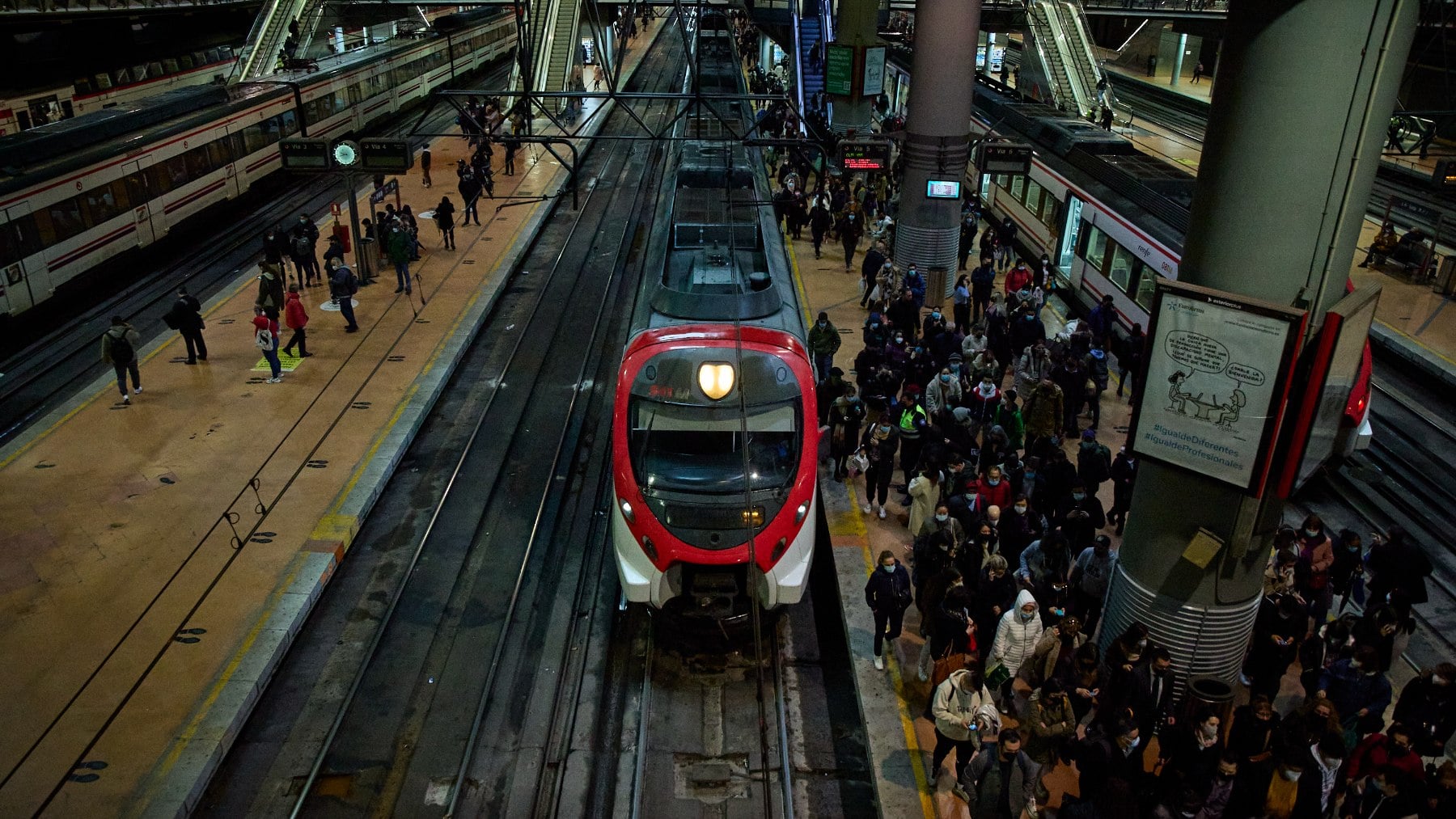 Nuevo caos en Renfe: una avería en Atocha provoca retrasos en Cercanías en plena hora punta