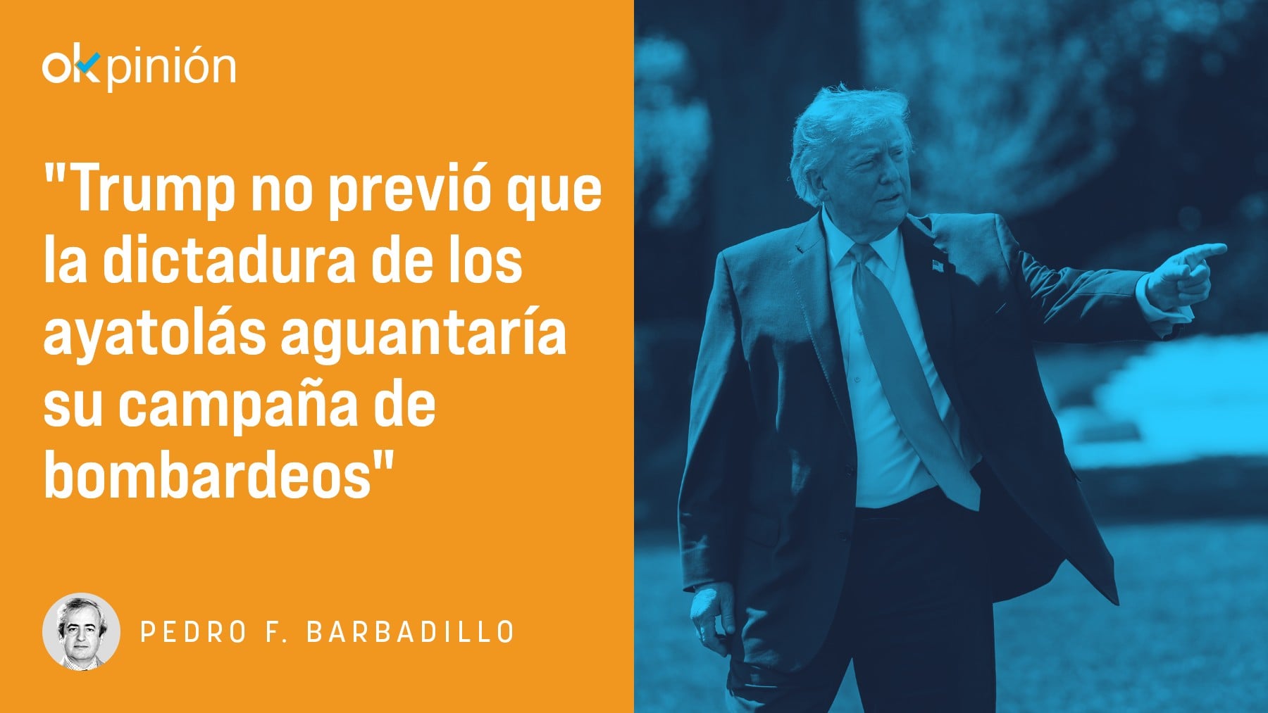 Trump pide la paz a los ayatolás