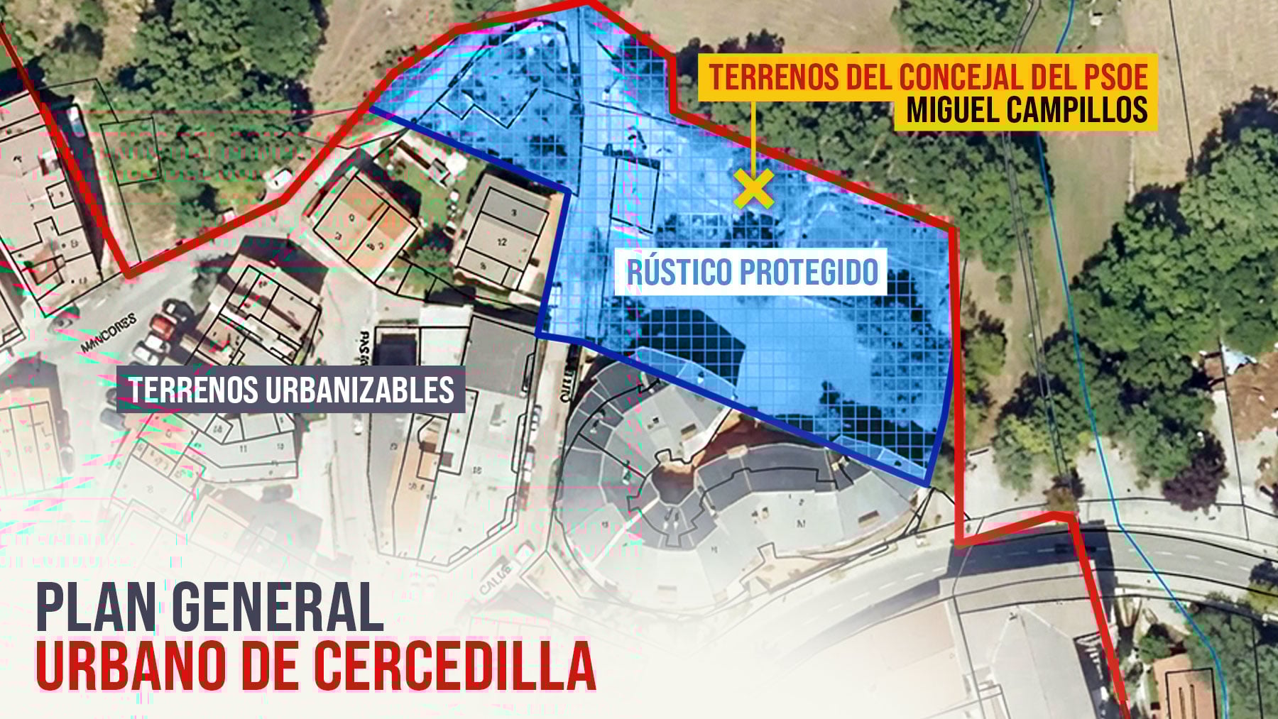 Cercedilla convierte en urbanizable una finca rústica protegida del concejal socialista de Medio Ambiente