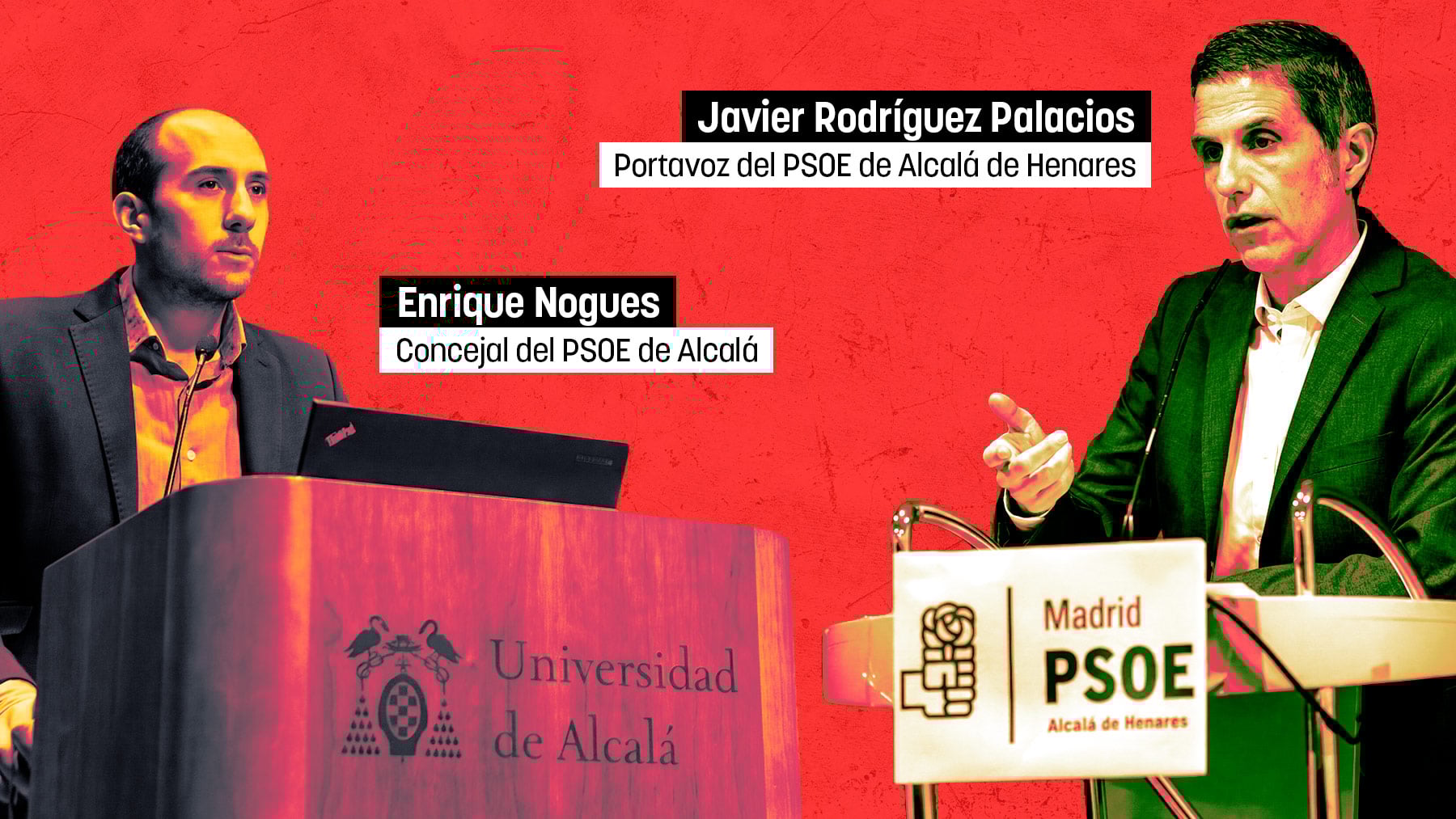 El PSOE maniobra en Alcalá contra el candidato de las bases: cierra la sede para proteger al sanchista Rodríguez Palacios