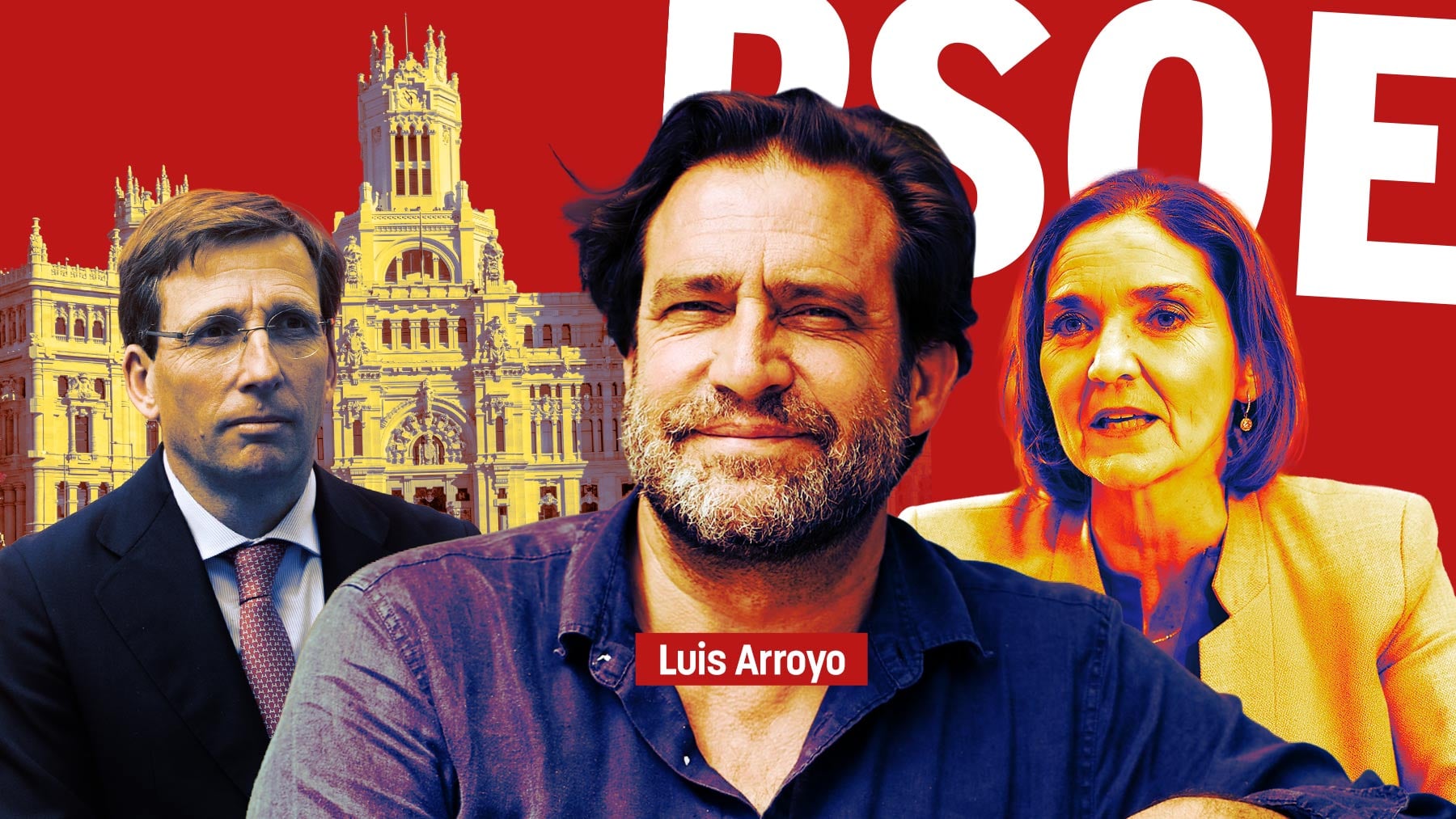 El PSOE quiere al consultor y tertuliano Luis Arroyo como candidato en Madrid en lugar de Reyes Maroto