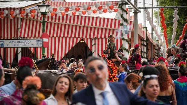 Carmen Tello, Feria de abril