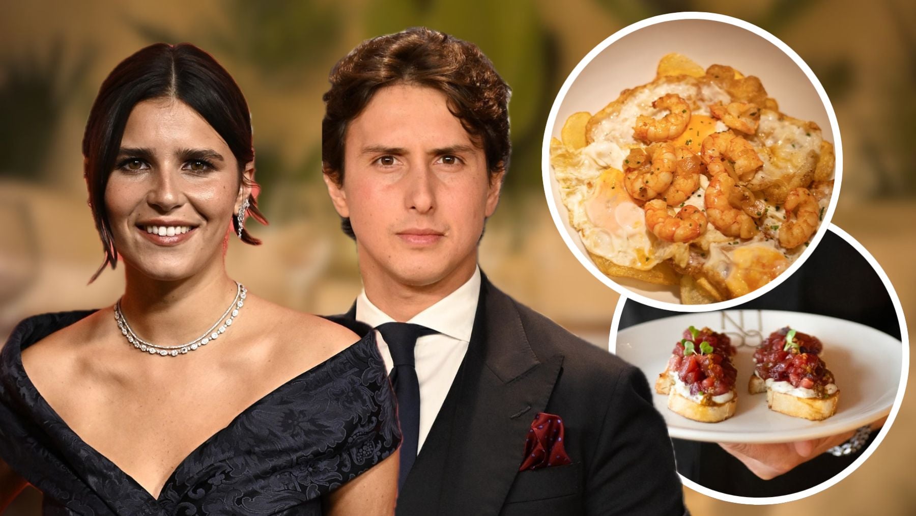 El restaurante donde Tana Rivera y Roca Rey han cenado en Sevilla: huevos con gambones, salón privado y 40€ por persona