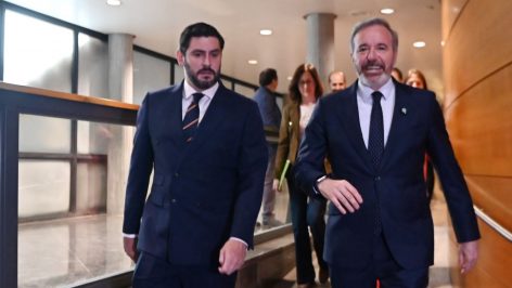 Alejandro Nolasco y Jorge Azcón.
