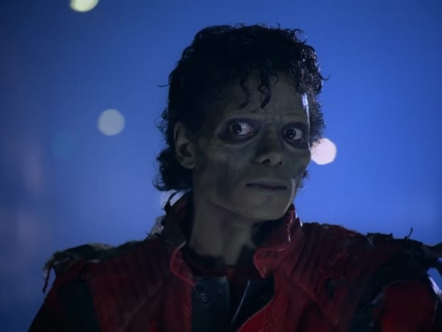Michael Jackson en el videoclip de Thriller. (YouTube)