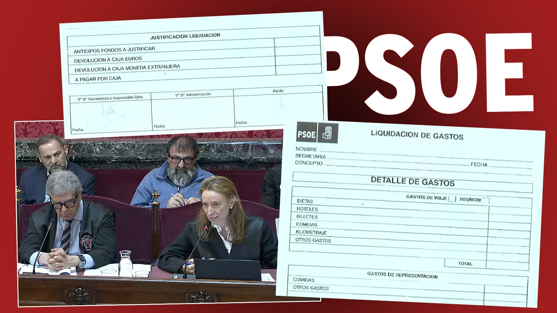 La abogada de Koldo muestra al Supremo pagos del PSOE sin copia de registro y al margen del sistema