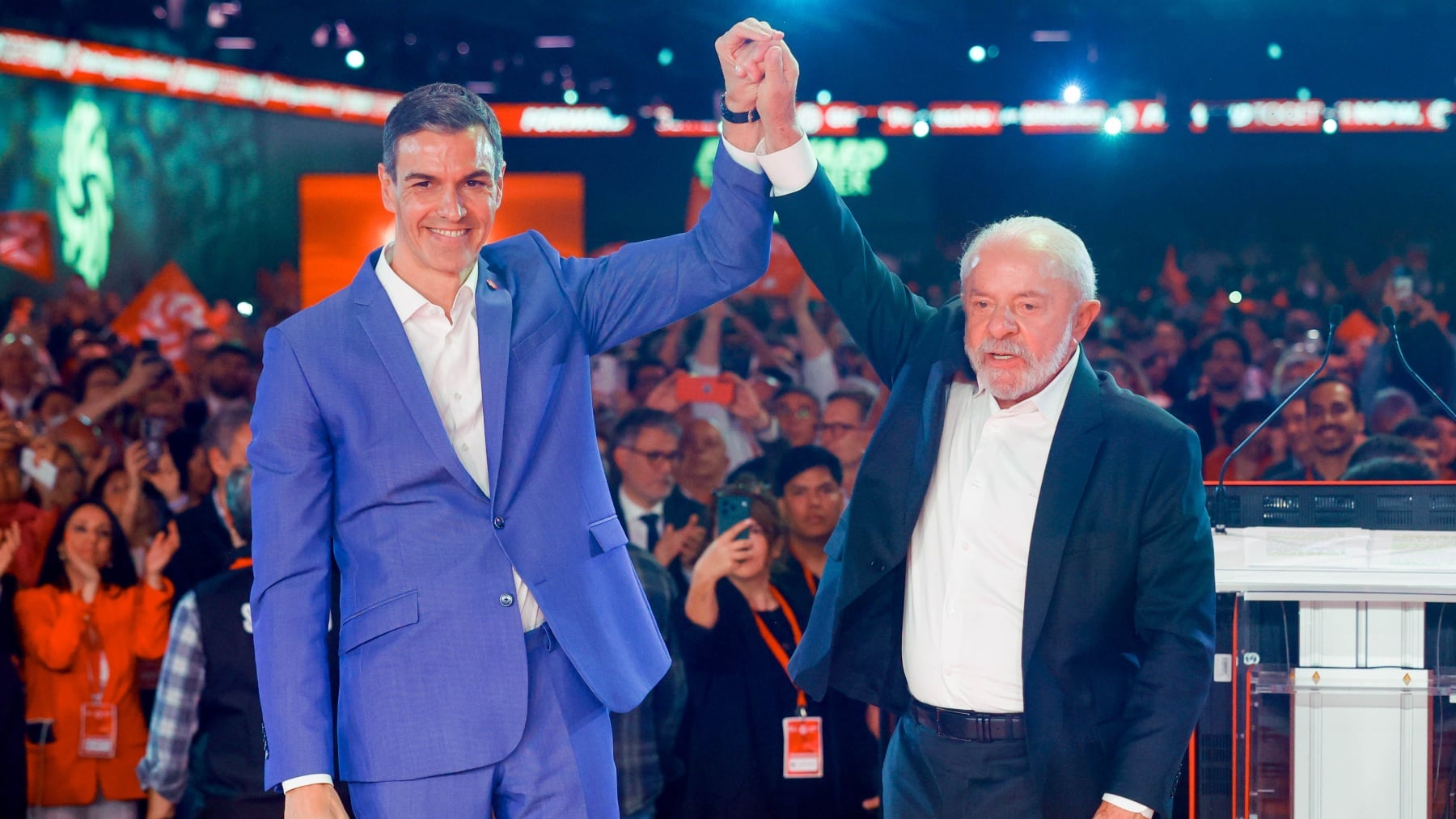 Lula se erige en apóstol de la paz junto a Sánchez mientras 200 turistas quedan atrapados en tierra de los narcos