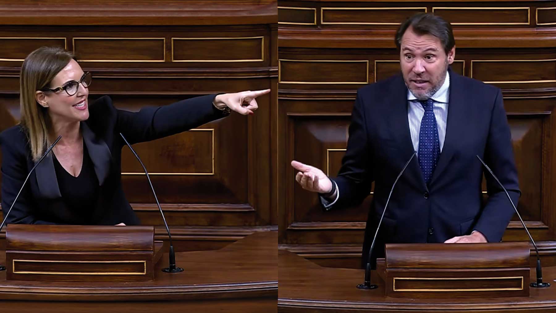 Óscar Puente a una diputada de Vox: Cuando le llaman fascista, no le insultan, le describen