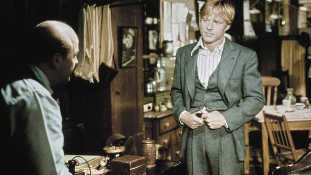 Robert Redford, en la película 'El golpe', que se estrenará en Netflix