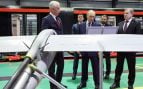 El presidente Vladímir Putin en la inauguración del primer tren autónomo controlado por IA de Rusia. (Foto: Kremlin)