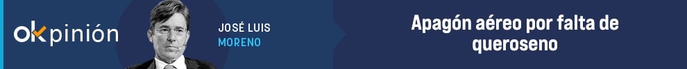 Apagón aéreo por falta de queroseno