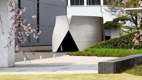 Edificio impreso en 3D de la constructora Obayashi. // Fotografía: Obayashi