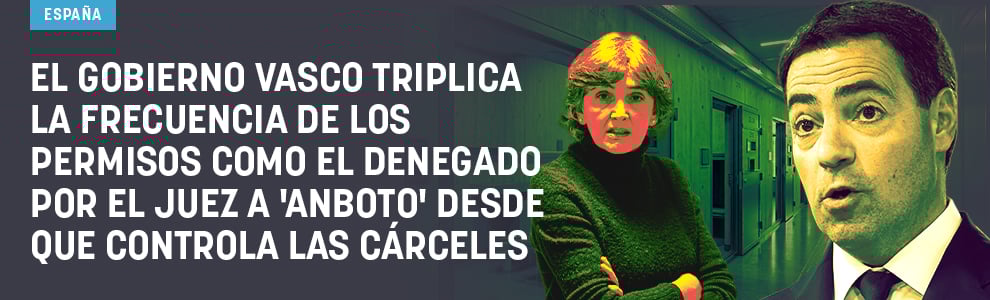 El Gobierno vasco triplica la frecuencia de los permisos como el denegado por el juez a
